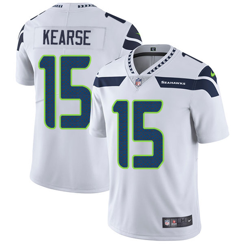 Nike Seahawks #15 Jermaine Kearse White Men's Stitched NFL Vapor Untouchable Limited Jersey