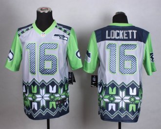 Nike Seattle Seahawks #16 Tyler Lockett Men's Stitched NFL Elite Noble Fashion Jersey