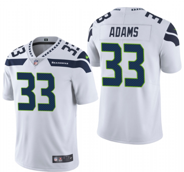 Nike Seahawks 33 Jamal Adams white Vapor Untouchable Limited Jersey