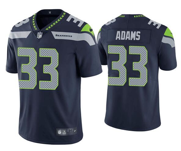 Nike Seahawks 33 Jamal Adams Navy Vapor Untouchable Limited Jersey