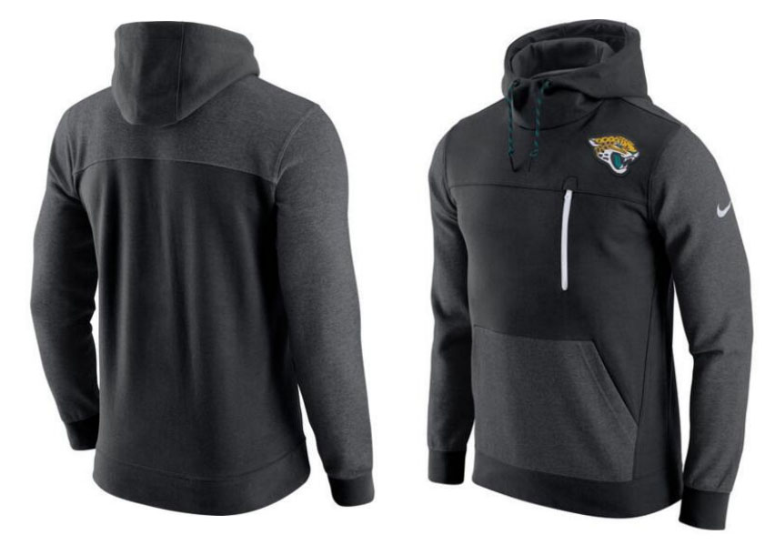 Jacksonville Jaguars Nike AV15 Fleece Pullover Hoodie Black