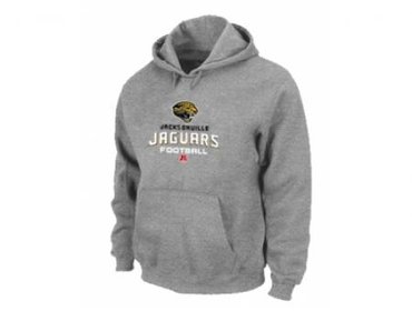 Jacksonville Jaguars Critical Victory Pullover Hoodie Grey