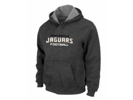 Jacksonville Jaguars Authentic font Pullover Hoodie D.Grey