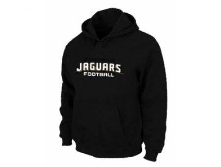 Jacksonville Jaguars Authentic font Pullover Hoodie Black