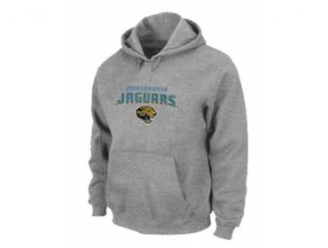 Jacksonville Jaguars Heart & Soul Pullover Hoodie Grey