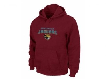 Jacksonville Jaguars Heart & Soul Pullover Hoodie Red