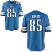 2014 NFL Draft Detroit Lions #85 Eric Ebron Light Blue Game Jersey