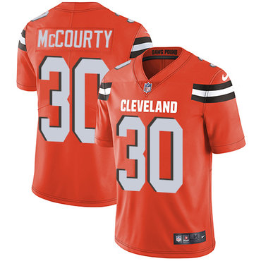 Nike Browns #30 Jason McCourty Orange Alternate Men's Stitched NFL Vapor Untouchable Limited Jersey