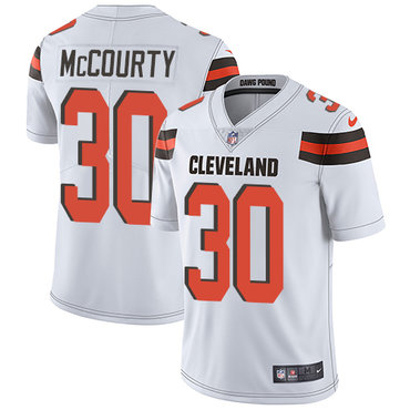 Nike Browns #30 Jason McCourty White Men's Stitched NFL Vapor Untouchable Limited Jersey