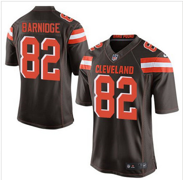 Nike Cleveland Browns #82 Gary Barnidge Brown Team Color Men's Stitched NFL New Elite Jersey