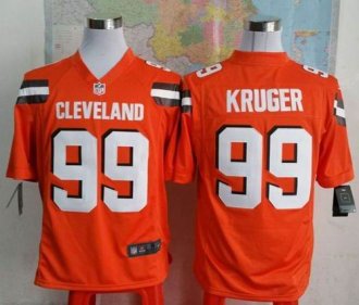 Nike Cleveland Browns #99 Paul Kruger Orange Alternate Men's Stitched NFL Game Jersey