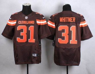 Nike Cleveland Browns #31 Donte Whitner Brown Team Color Men's Stitched NFL New Elite jersey