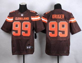 Nike Cleveland Browns #99 Paul Kruger Brown Team Color Men's Stitched NFL New Elite Jersey