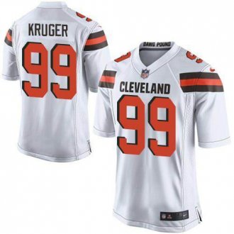 Nike Cleveland Browns #99 Paul Kruger White Men's Stitched NFL New Elite Jersey