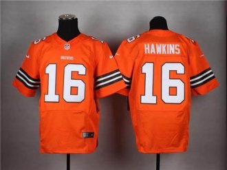 Nike Cleveland Browns #16 Andrew Hawkins Orange Alternate NFL Elite