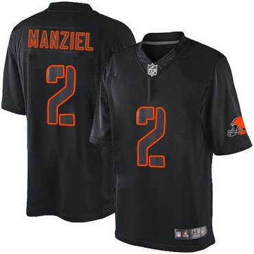 Cleveland Browns #2 Johnny Manziel Black NFL Impact Limited Jersey