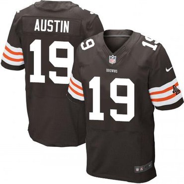 2014 NFL Draft Cleveland Browns #19 Miles Austin brown NFL Elite Jersey