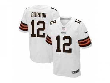 NEW Jerseys Cleveland Browns 12 Gordon white(Elite)