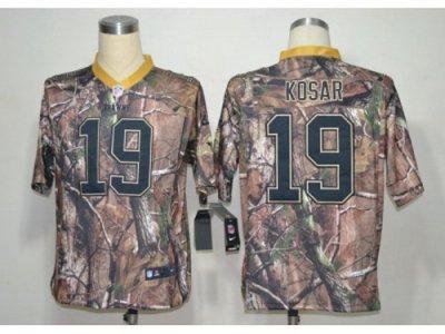 NEW NFL Cleveland Browns 19 Kosar Camo Realtree Jerseys(Elite)