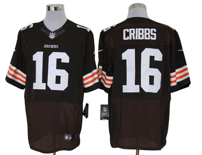 2012 NEW NFL Cleveland Browns 16# Josh Cribbs Brown Jerseys(Elite)