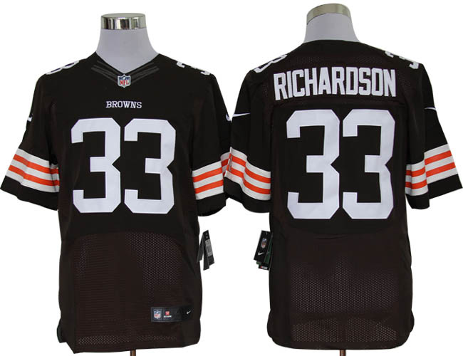 2012 NEW cleveland browns 33 trent richardson brown jerseys elite