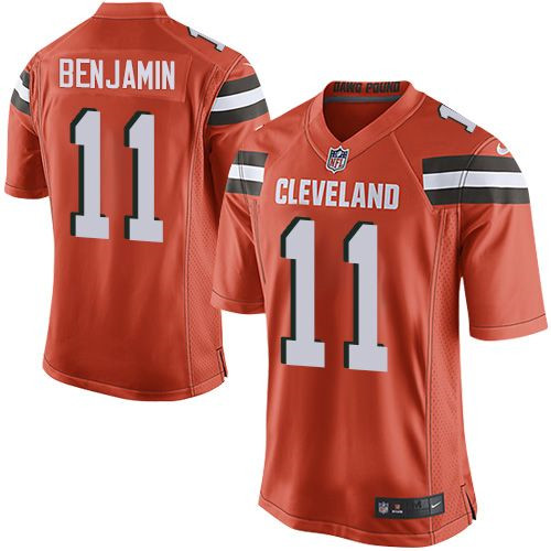 New Cleveland Browns #11 Travis Benjamin Orange Alternate Men's Stitched NFL New Elite Jersey