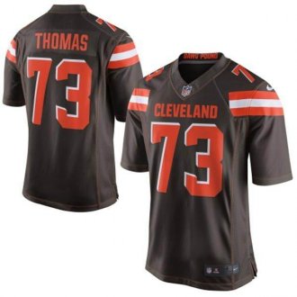 Nike Cleveland Browns #73 Joe Thomas Brown Team Color Men's Stitched NFL New Elite Jersey