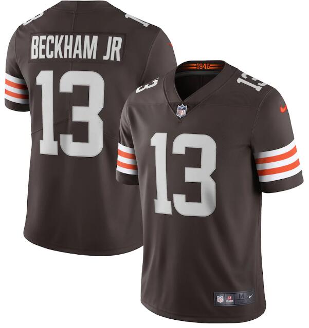 Nike Browns 13 Odell Beckham Jr. Brown 2020 New Vapor Untouchable Limited Jersey