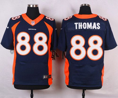 NEW Denver Broncos #88 Demaryius Thomas Navy Blue Alternate Men's Stitched NFL New Elite jersey