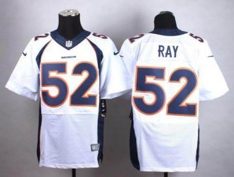 Nike Denver Broncos #52 Shane Ray White Men's Stitched NFL New Elite Jersey