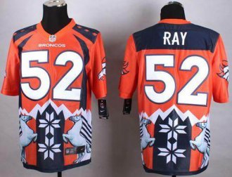 Nike Denver Broncos #52 Shane Ray Orange Men's Stitched NFL Elite Noble Fashion Jersey