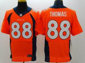 Nike Denver Broncos #88 Demaryius Thomas Orange Team Color NFL New Elite Jersey