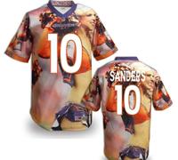 Denver Broncos #10 SANDERS Men's Stitched NFL Elite Fanatical Version Jersey (6)