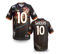 Denver Broncos #10 SANDERS Men's Stitched NFL Elite Fanatical Version Jersey (4)