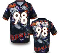 Denver Broncos #98 KNIGHTON Men's Stitched NFL Elite Fanatical Version Jersey (1)