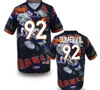 Denver Broncos #92 DUMERVIL Men's Stitched NFL Elite Fanatical Version Jersey (1)