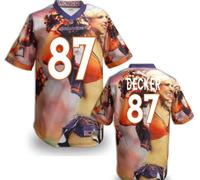 Denver Broncos #87 DECKER Men's Stitched NFL Elite Fanatical Version Jersey (6)