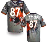 Denver Broncos #87 DECKER Men's Stitched NFL Elite Fanatical Version Jersey (2)