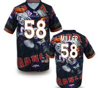 Denver Broncos #58 MILLER Men's Stitched NFL Elite Fanatical Version Jersey (1)