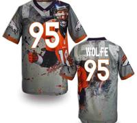 Denver Broncos #95 WOLFE Men's Stitched NFL Elite Fanatical Version Jersey (2)