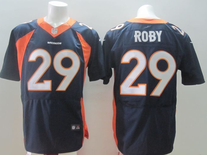 2014 NFL Draft Denver Broncos #29 Bradley Roby Blue Elite jerseys