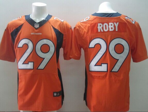 2014 NFL Draft Denver Broncos #29 Bradley Roby Orange Elite jerseys