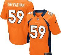 New Denver Broncos #59 Danny Trevathan Orange NFL Elite Jersey(2014 New)