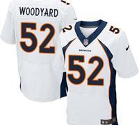 New Denver Broncos #52 Wesley Woodyard White NFL Elite Jersey(2014 New)