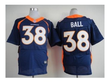 2013 NFL NEW Denver Broncos 38 ball blue Jerseys(Elite)