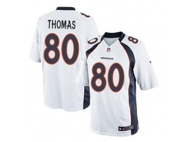 2012 NEW NFL Denver broncos #80 thomas White Jersey(Limited)