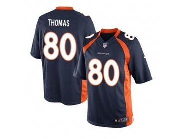 2012 NEW NFL Denver broncos #80 thomas Blue Jersey(Limited)