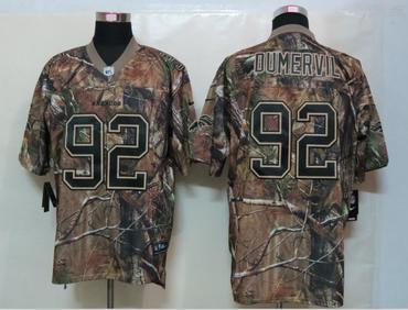 NEW NFL Denver Broncos 92 Elvis Dumervil Camo Realtree Jerseys(Elite)