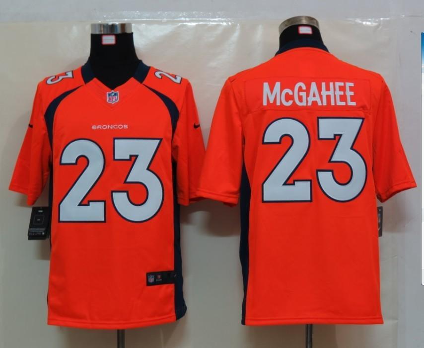 2012 NEW NFL Denver Broncos 23 Mcgahee Orange Jerseys (Limited)