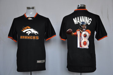 NEW Denver Broncos 18 Peyton Manning Team ALL-Star Fashion Jerseys